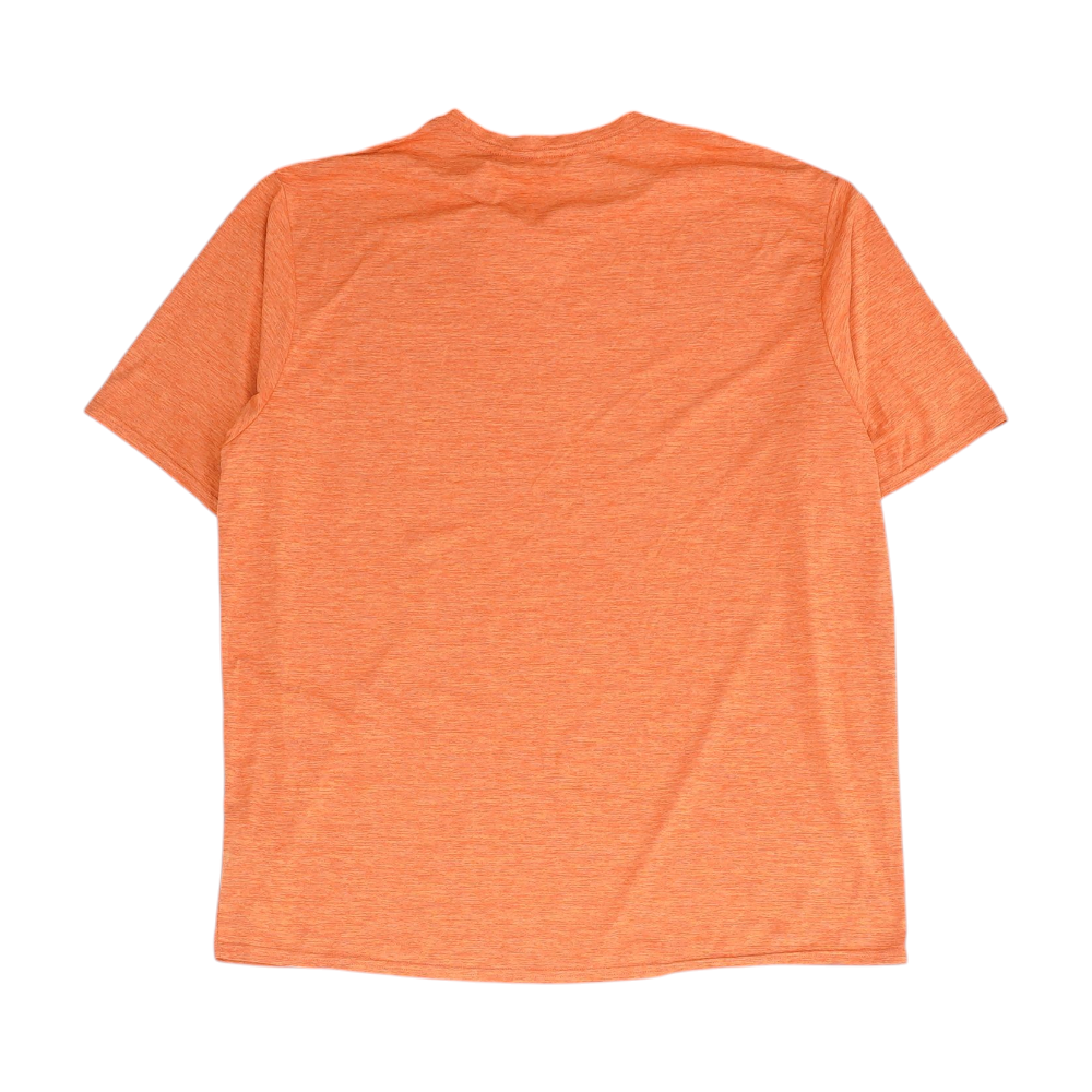 Orange Striped Active T-Shirt
