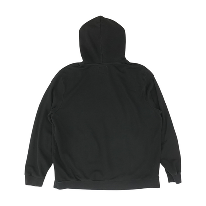 Black Solid Hoodie Pullover