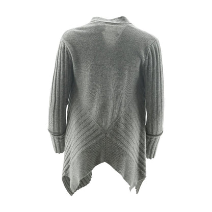 Gray Cardigan Sweater