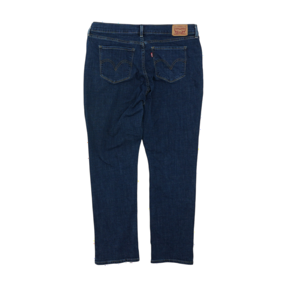 Blue Straight Jeans