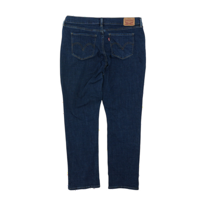 Blue Straight Jeans