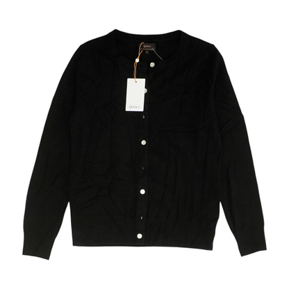 Black Cardigan Sweater