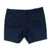 Navy Solid Casual Shorts