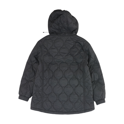 Black Solid Hoodie Pullover
