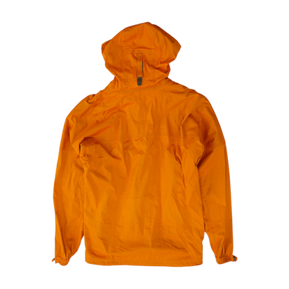 Orange Solid Rain Jacket