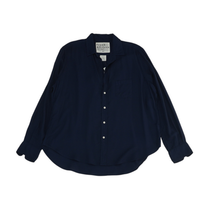 Navy Button Down