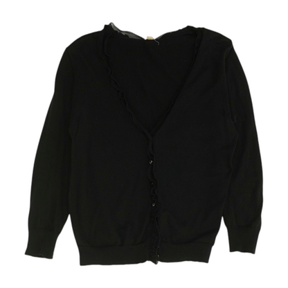 Black Cardigan Sweater