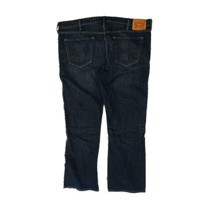 527 Navy Bootcut Jeans