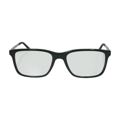 Black RL 6133 Rectangle Prescription Eyewear