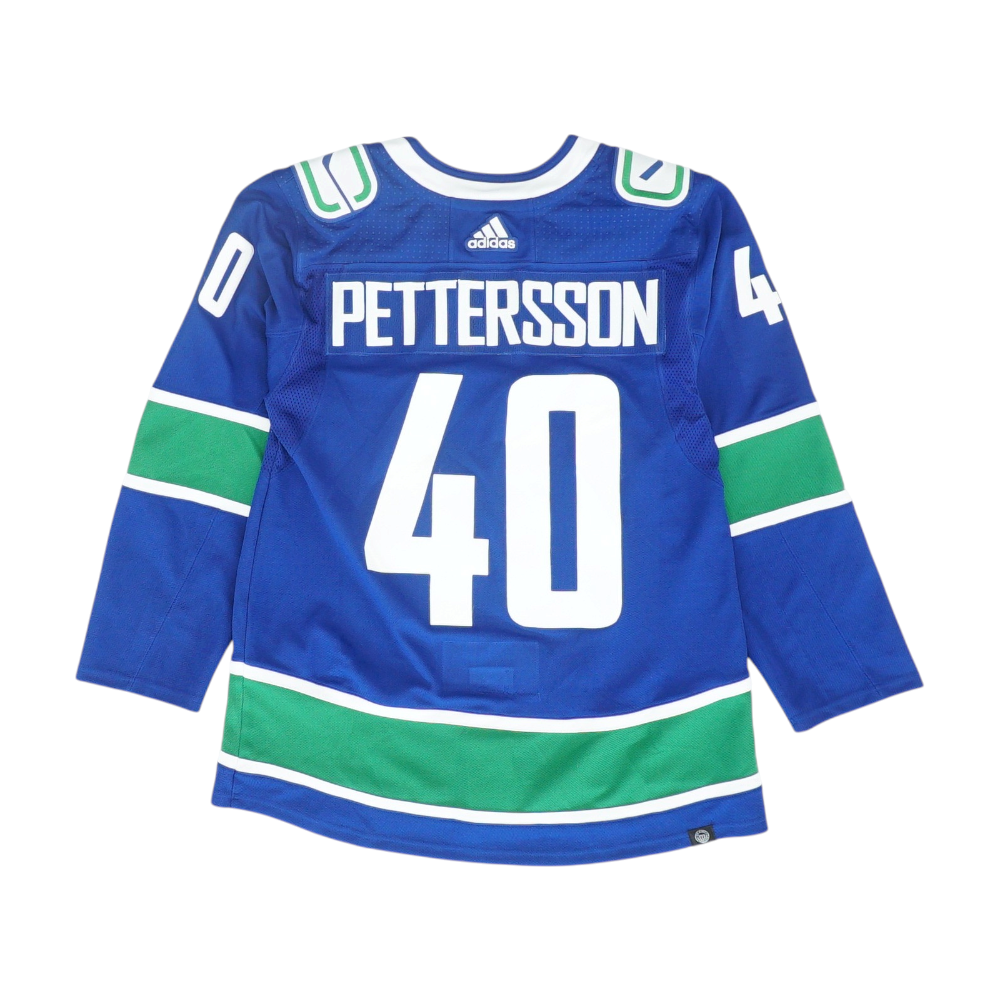 Men's Blue Vancouver Canucks Long Sleeve Jersey
