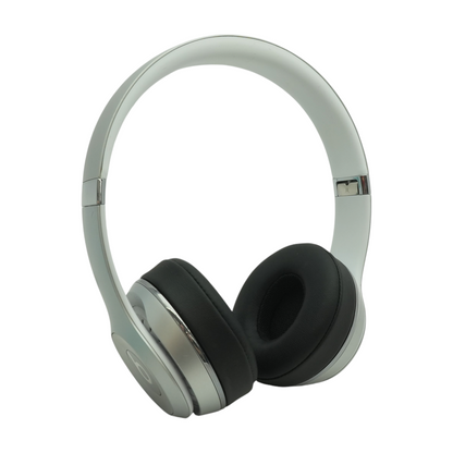 Silver Solo 3 Wireless Headphones With Black Earpads