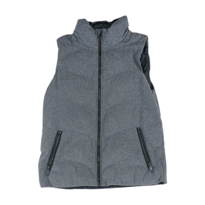 Gray Solid Active Vest