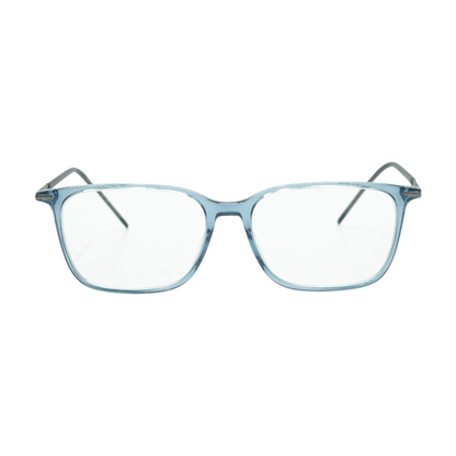 Blue HG 1271 Square Prescription Eyewear