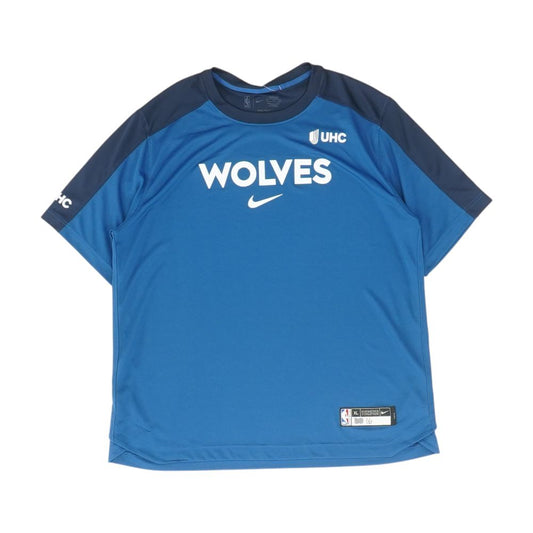 Blue Wolves Color Block Active T-Shirt