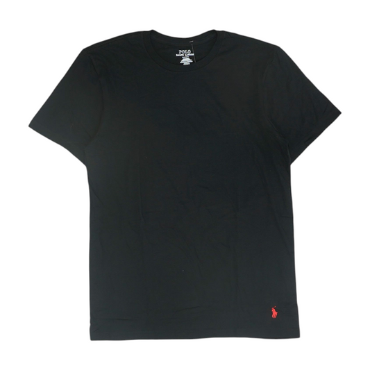 Black Solid Pajama Top