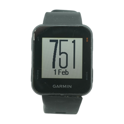 33mm Approach S10 Black Smartwatch Black Band One Size
