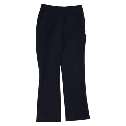 Navy Solid Dress Pants