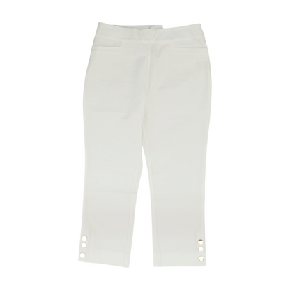 Ivory Solid Capris