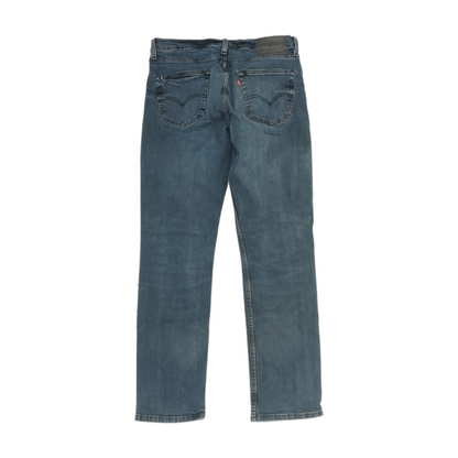 514 Navy Straight Jeans
