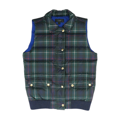 Multi Plaid Vest