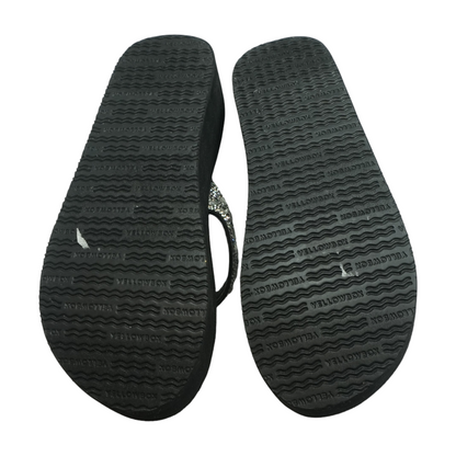 Black Flip-Flop Sandals