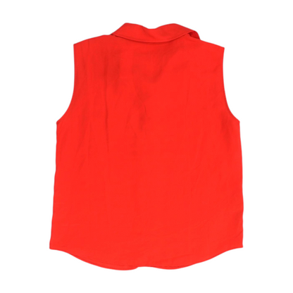 Red Button Down