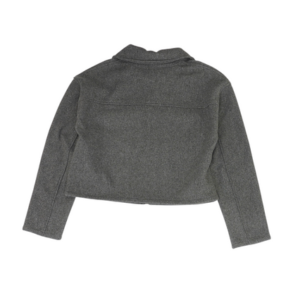 Gray Solid Jacket