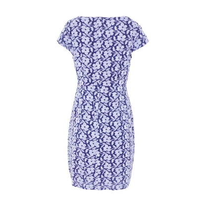 Navy Floral Mini Dress