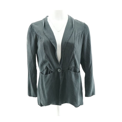 Black Solid Cardigan Sweater