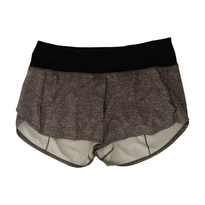 Gray Solid Active Shorts