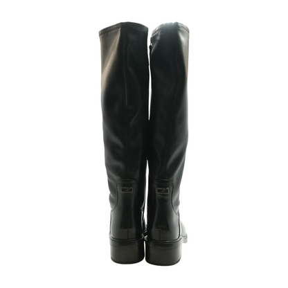 Black Knee-High Boots