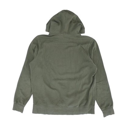 Olive Solid Hoodie Pullover