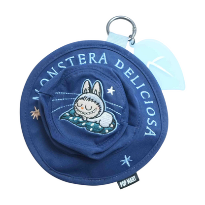 , Pop Mart The Monsters Labubu Fall in Wild Series Monstera Deliciosa Bucket Hat Mini Bag