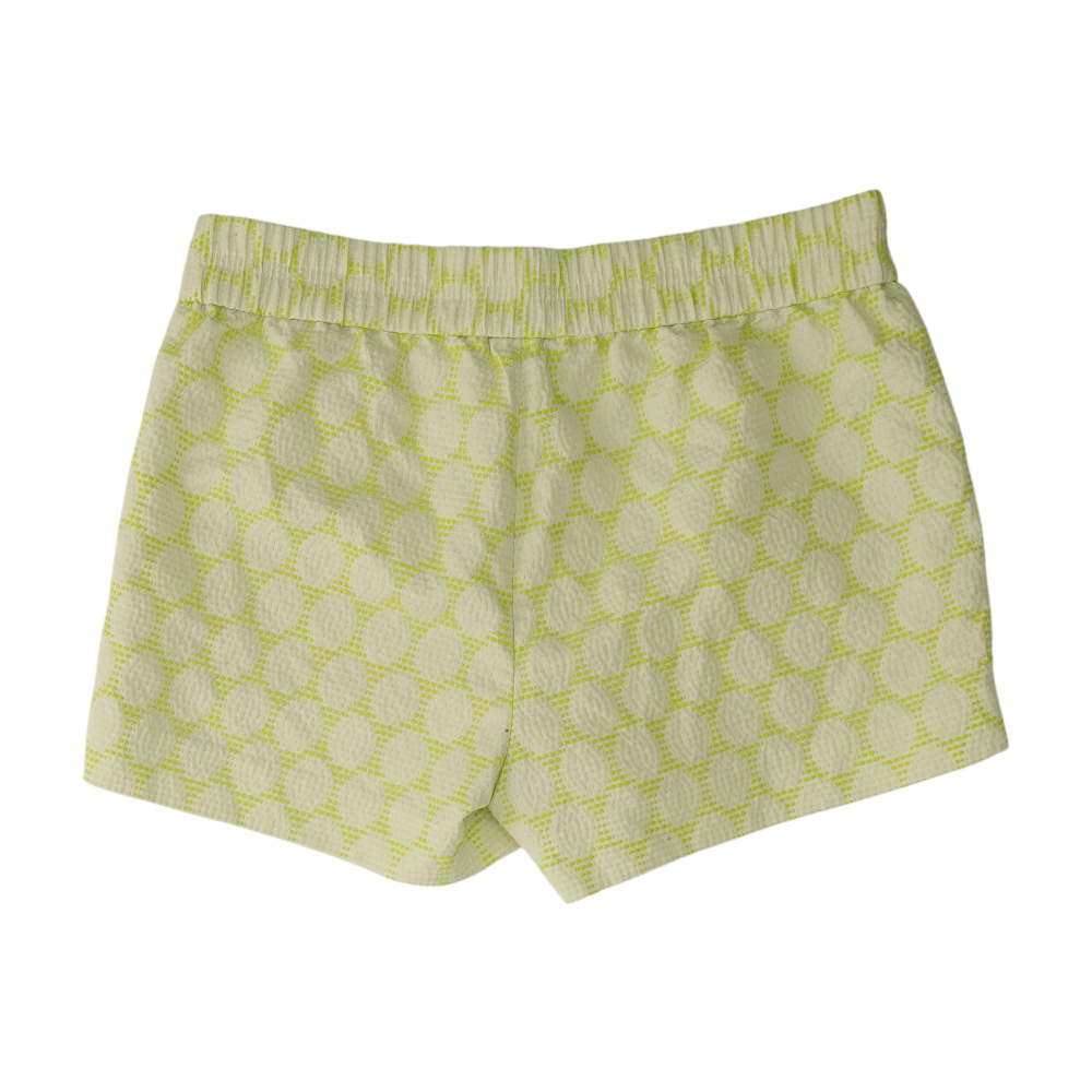 Green Polka Dot Chino Shorts