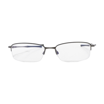Gunmetal Clubface Browline Prescription Eyewear