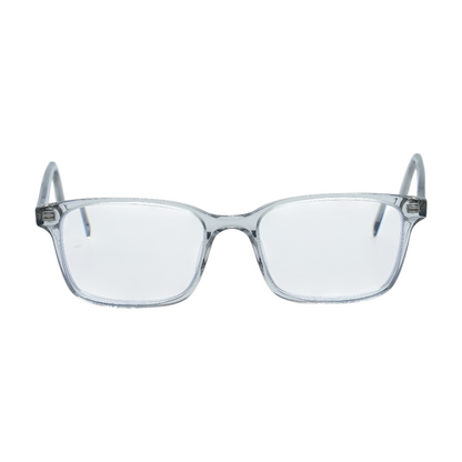 Clear Brady M Square Prescription Eyewear
