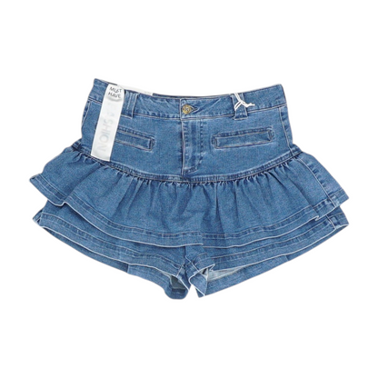Blue Mini Skort
