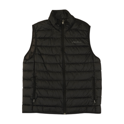 Black Solid Active Vest