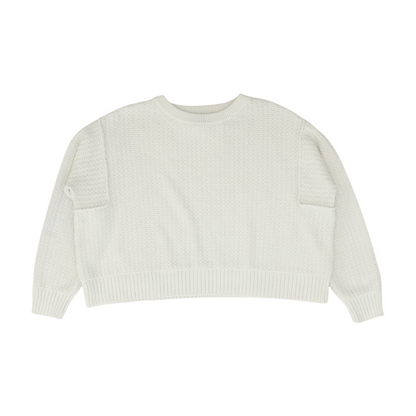 White Pullover Sweater