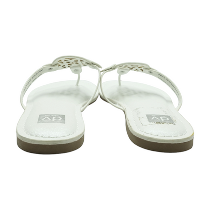 White Flip-Flops Shoes