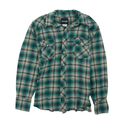 Multi Plaid Flannel Button Down