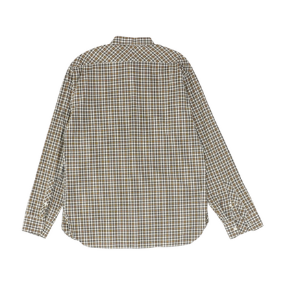 Multi Plaid Long Sleeve Button Down