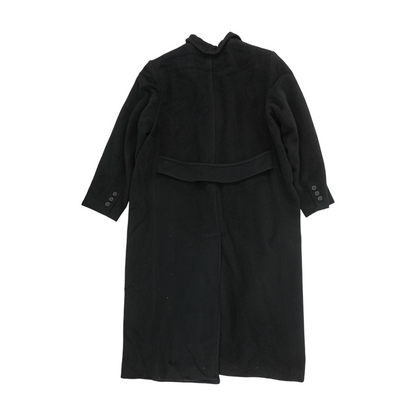 Vintage Black Solid Coat