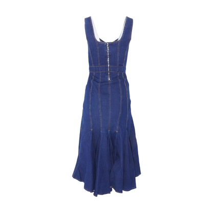 Navy Midi Dress