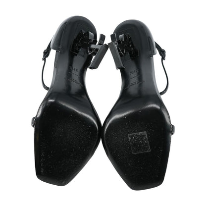 Black Opyum Sandals in Patent Leather