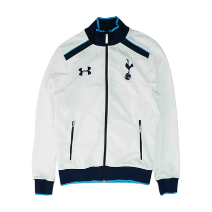 White Tottenham Hotspur Solid Active Jacket