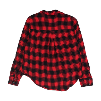 Red Plaid Button Down