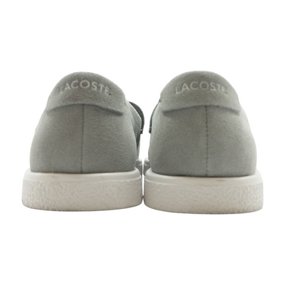 Gray Slip-On Dress Shoes