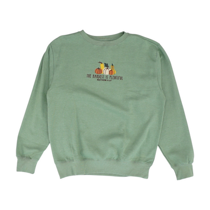 Green Graphic Sweatshirt Pullover