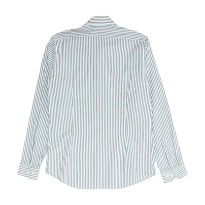 Blue Striped Long Sleeve Button Down